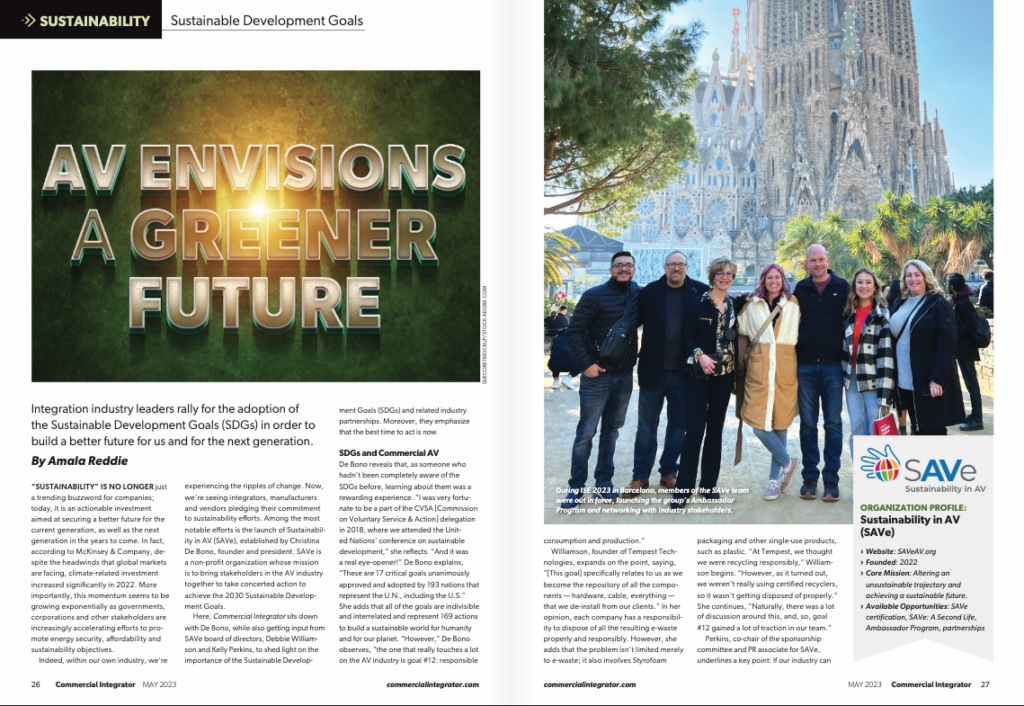 Commercial Integrator Article featuring SAve